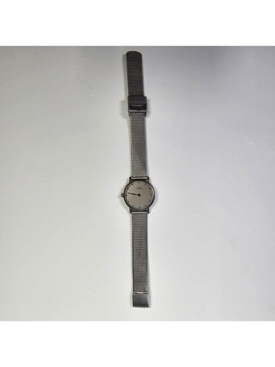 Boccia Women\'s Titanium Swiss Quartz 3 Bar Water Resistant Watch w/ Mesh Band